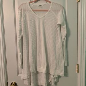 FINAL $ DROP Boutique White Thermal Tunic Large